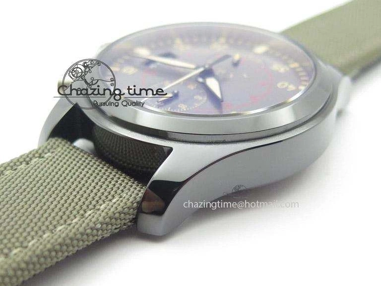 MIROTIME 0707 Pilot Top Gun Miramar IWC388002 ZF 1:1 Best Edition Ceramic Case On Nylon Strap A Practical 7345